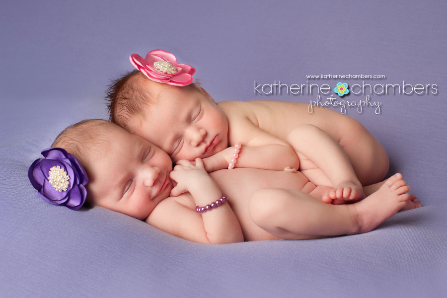 Newborn Twins, Cleveland Baby Photography, Cleveland Newborn Photography, Cleveland Ohio Newborn photographer, Katherine Chambers Photography, www.katherinechambers.com  