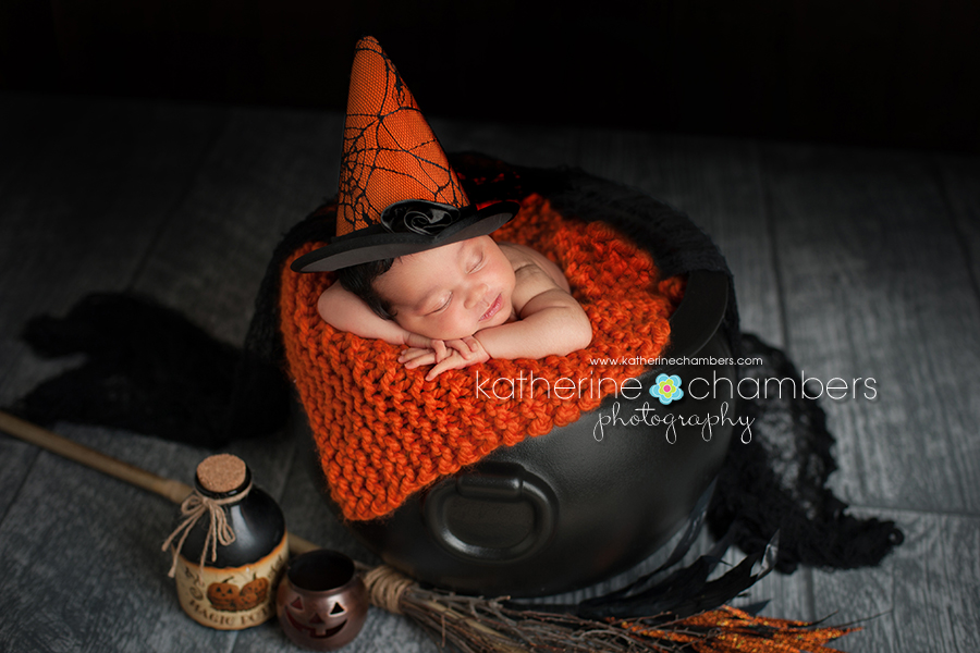 www.katherinechambers.com, Halloween Newborn , Katherine Chambers Photography