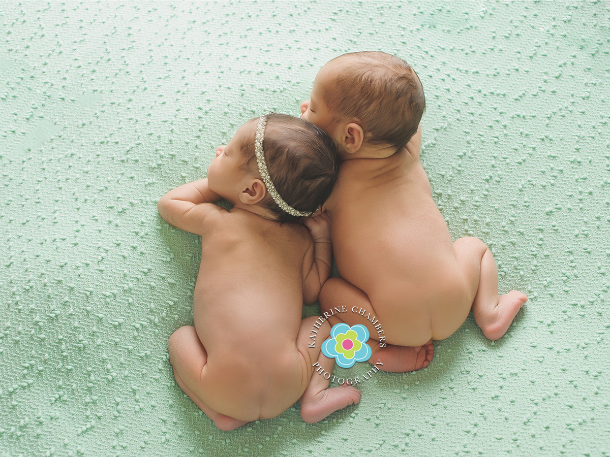 Newborn twins, Cleveland newborns, Avon Ohio twins photographer