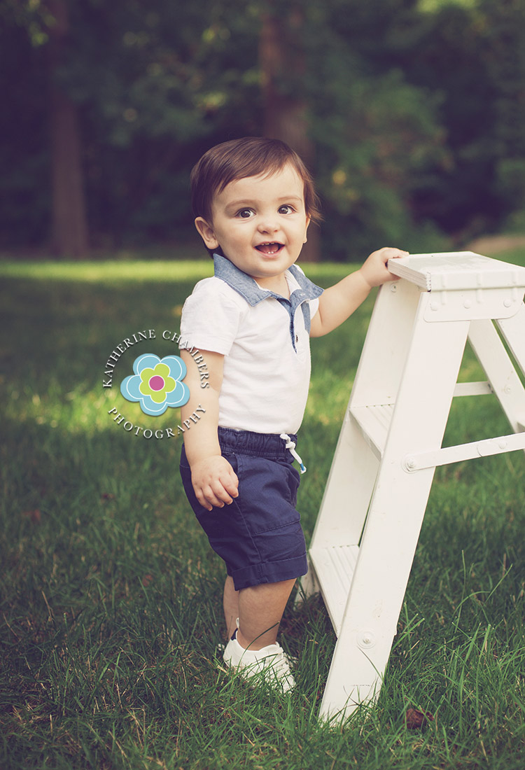 Rocky River Baby Photographer | Outdoor One Year Session | Cleveland Baby Photography