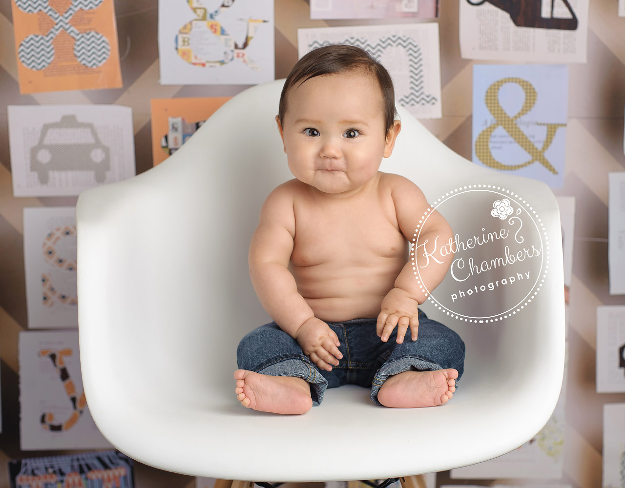 Sitter Session, Baby's First Year,Cleveland photography studio