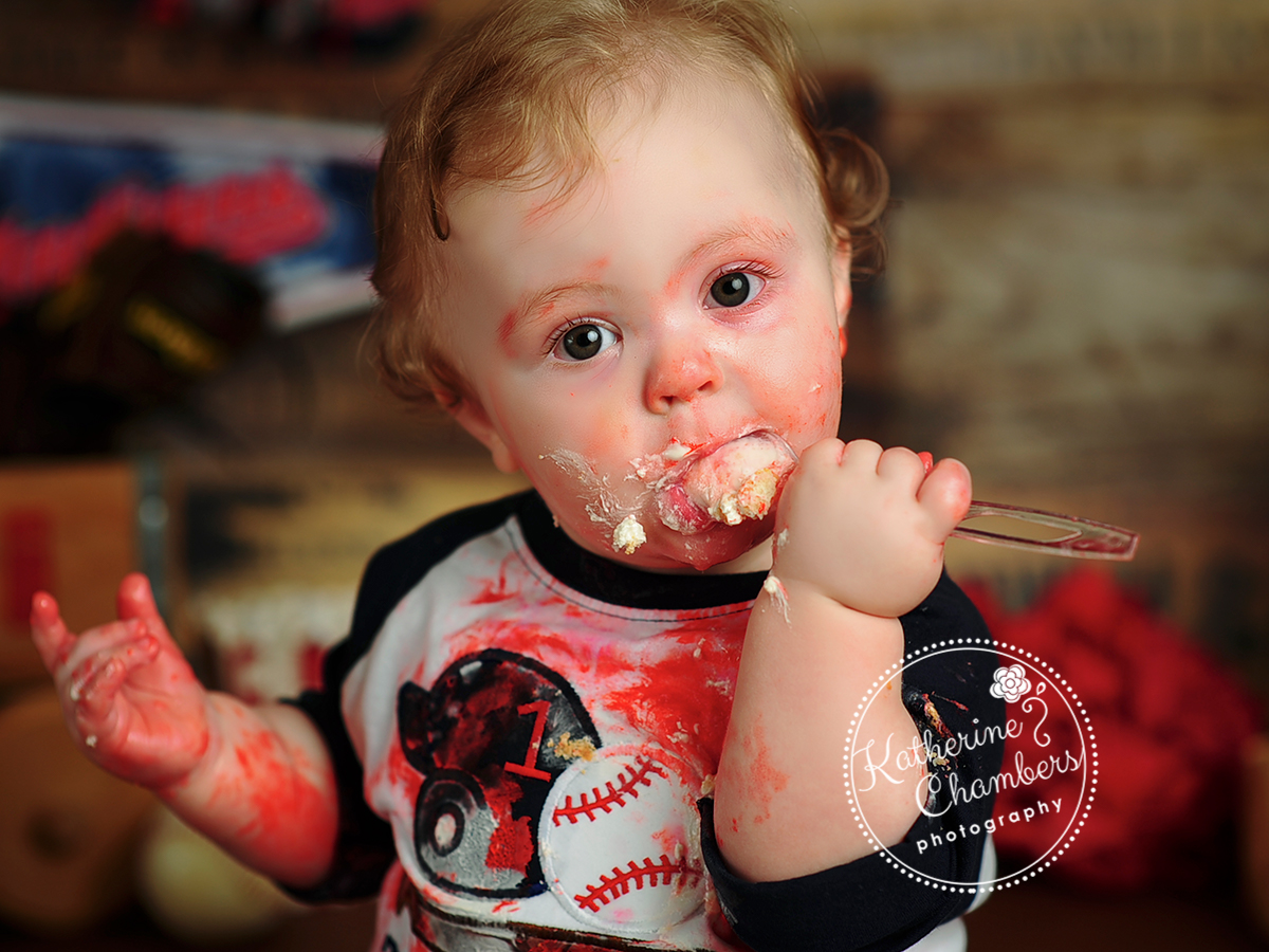 One Year Photos, Baby's First Year of Photography, Cleveland Cake Smash Photographer