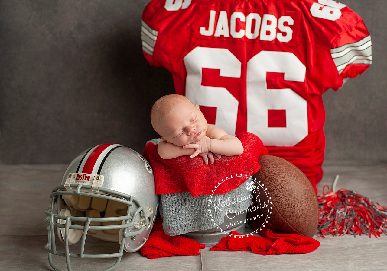 Ohio State Newborn Photograph