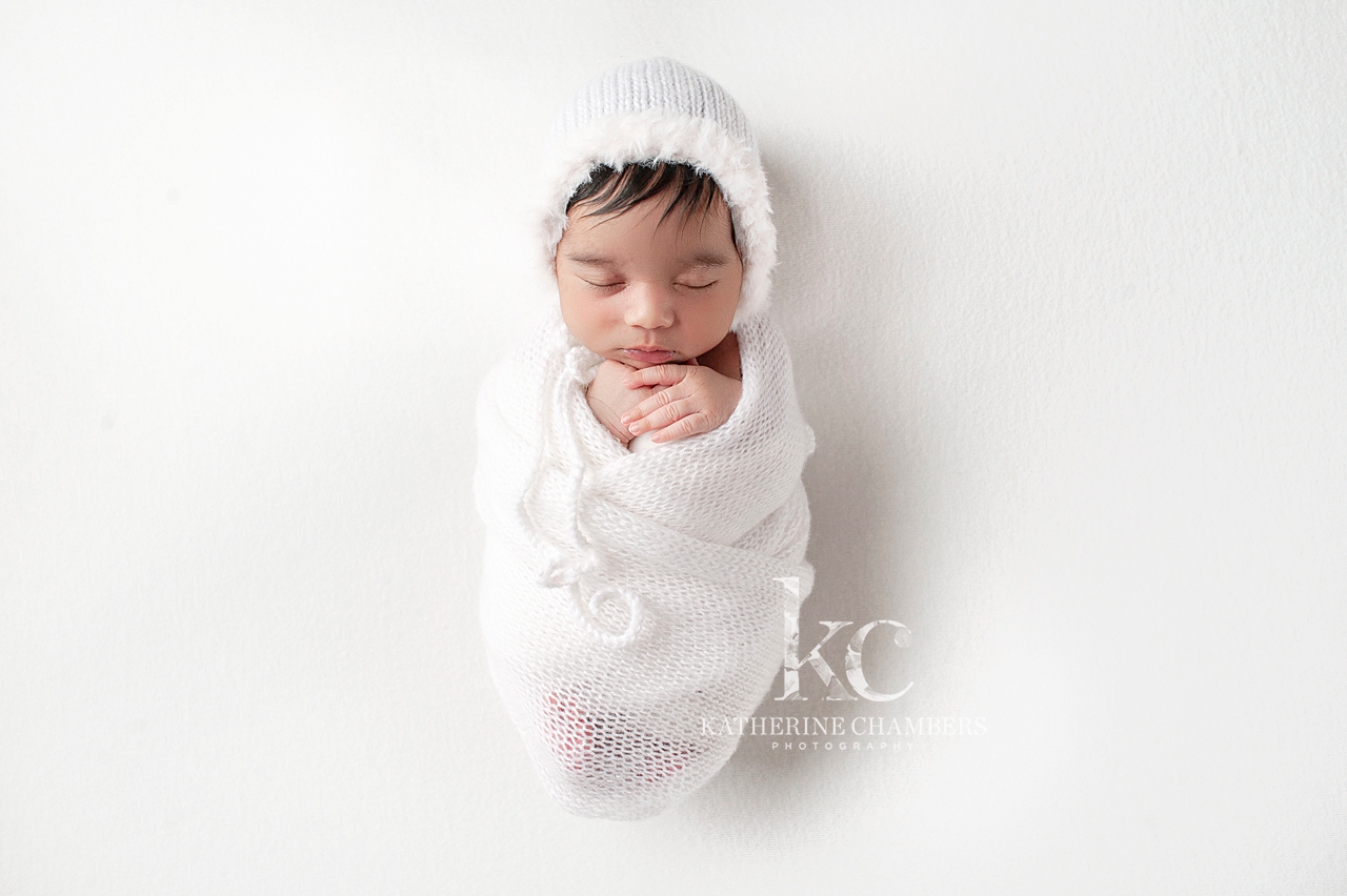 All White Newborn Photography