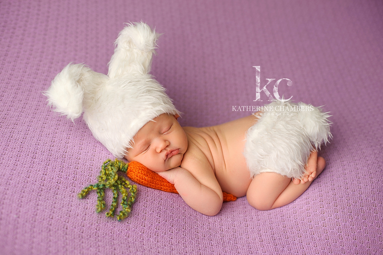 Newborn Easter Photo