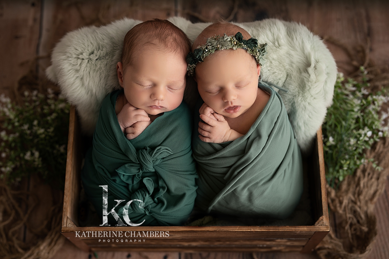 Newborn Twin Photographer Cleveland