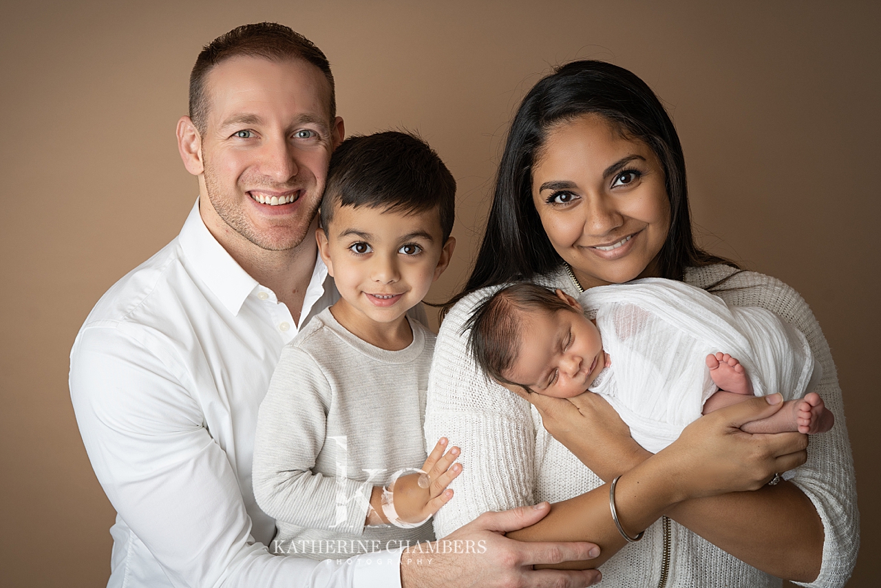Cleveland Family Photography with newborn