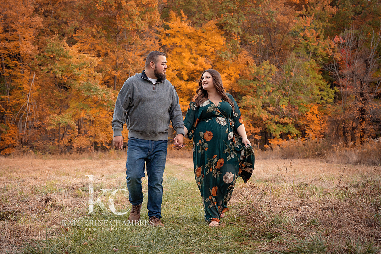 Fall Maternity Session Cleveland