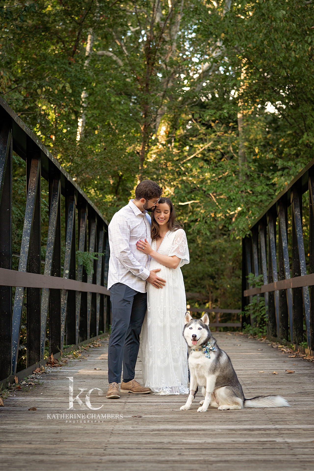 Maternity Photo Session with Dog