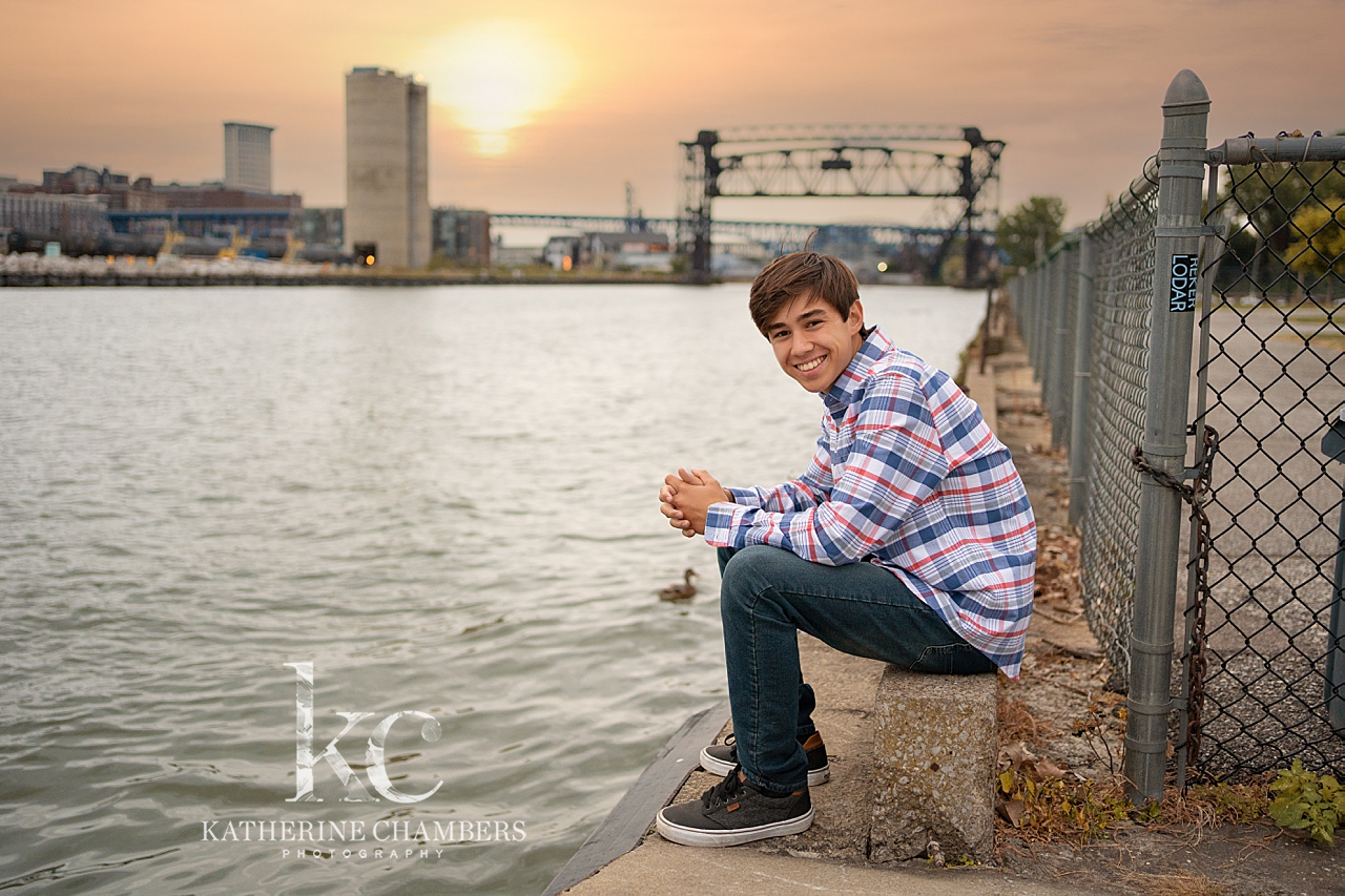 Cleveland Senior Boy Photography
